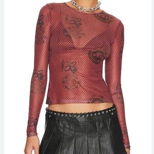 Miaou Long Sleeve Top